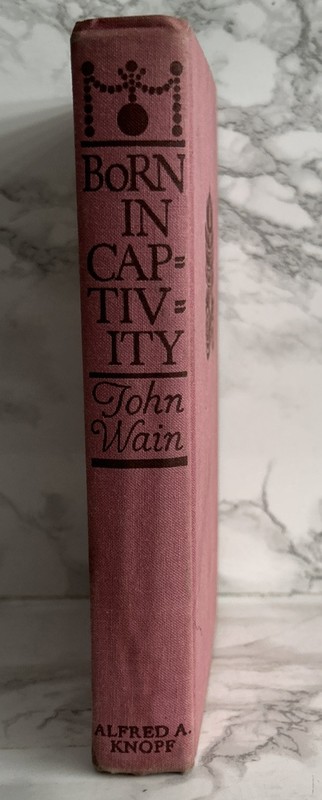 John WAIN / Born in Captivity FIRST US EDITION First Edition 1954 gallery