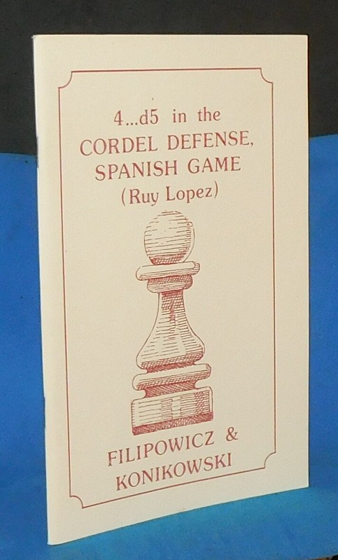 4….d5 in the Cordel Defense, Spanish Game by (Chess Booklet)