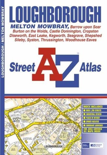 A-Z Loughborough Atlas (Street Atlas) Paperback Book The Fast Free Shipping