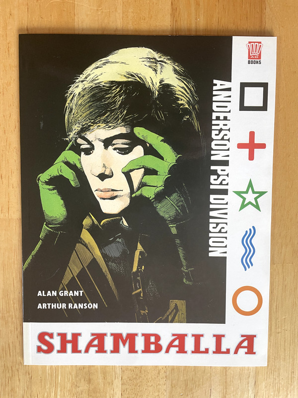 Judge Anderson: Shamballa 2000 AD Books Graphic Novel Alan Grant Arthur Ranson