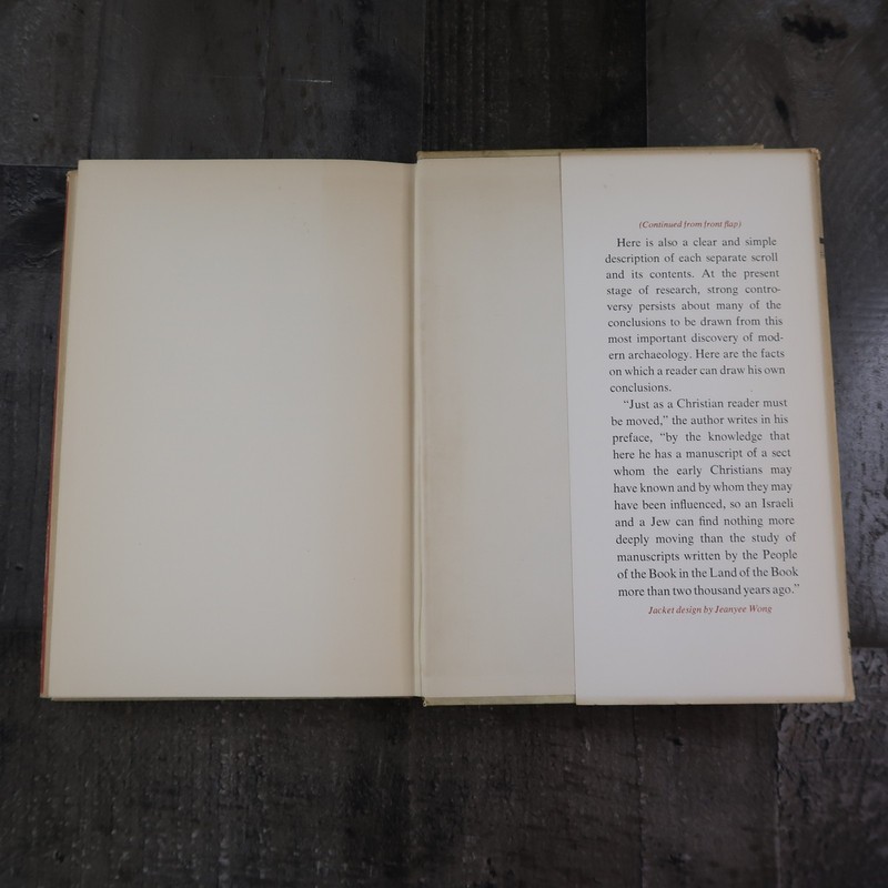 The Message of The Scrolls by Yigael Yadin 1957 HCDJ 3rd Printing gallery