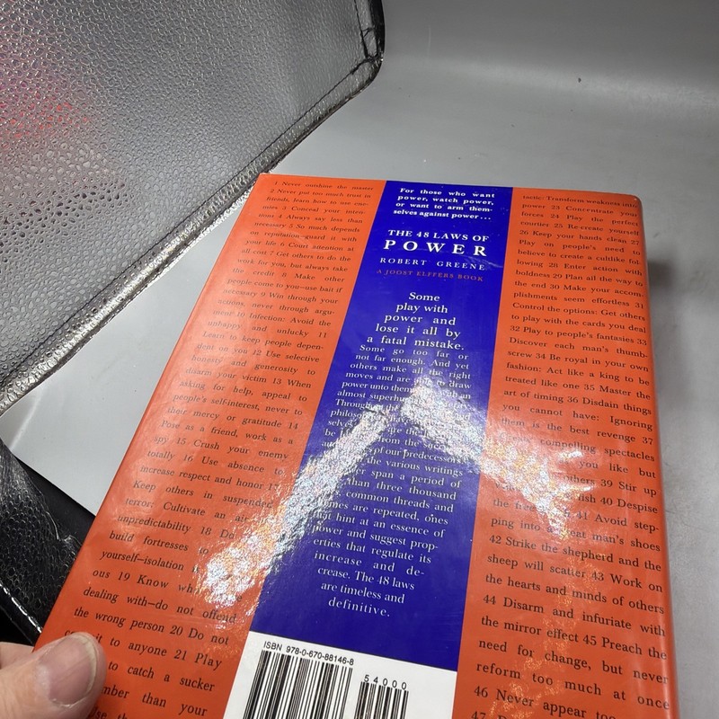 The 48 Laws of Power by Robert Greene 1998 US HC/DJ First Ed 23rd Printing gallery