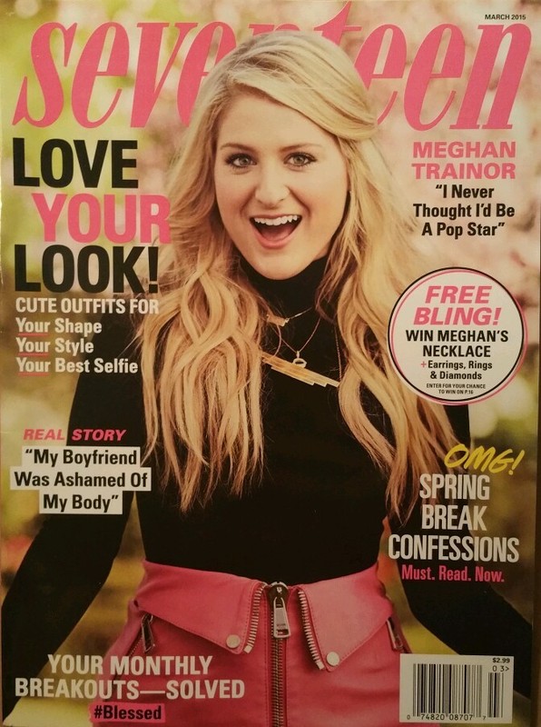 Seventeen Meghan Trainer Cute Outfits Spring Break March 2015 FREE SHIPPING