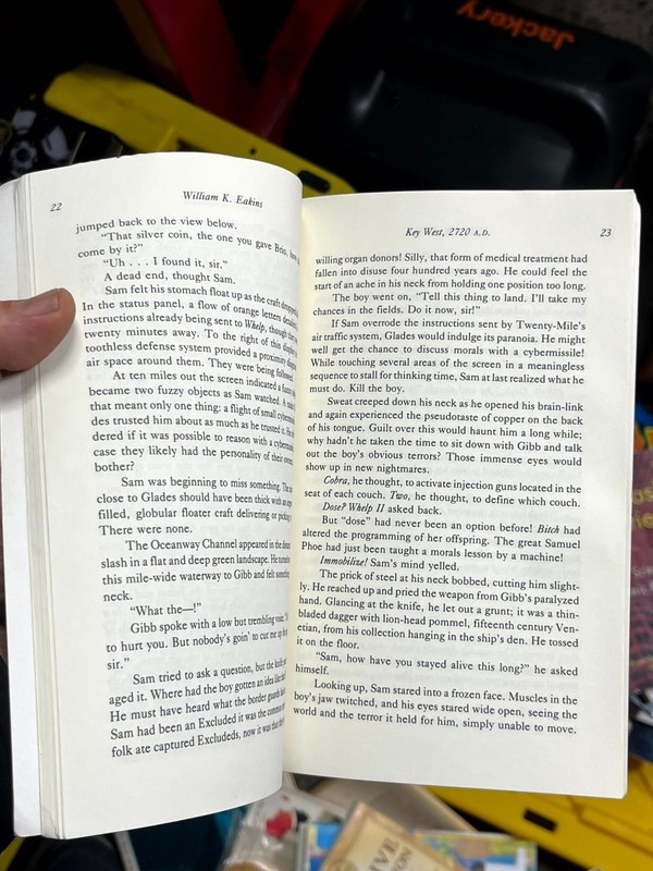 Key West: 2720 A.D. Fiction Novel by William K. Eakins, Knights Press Publisher gallery