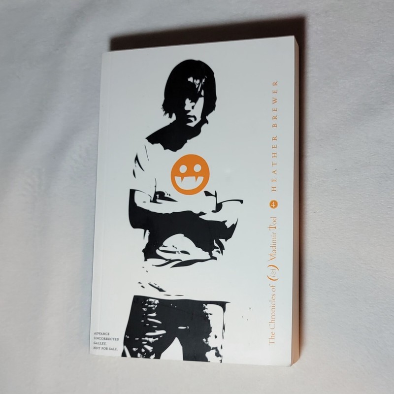 Eleventh Grade Burns by Heather Brewer SIGNED Advance Uncorrected Galley