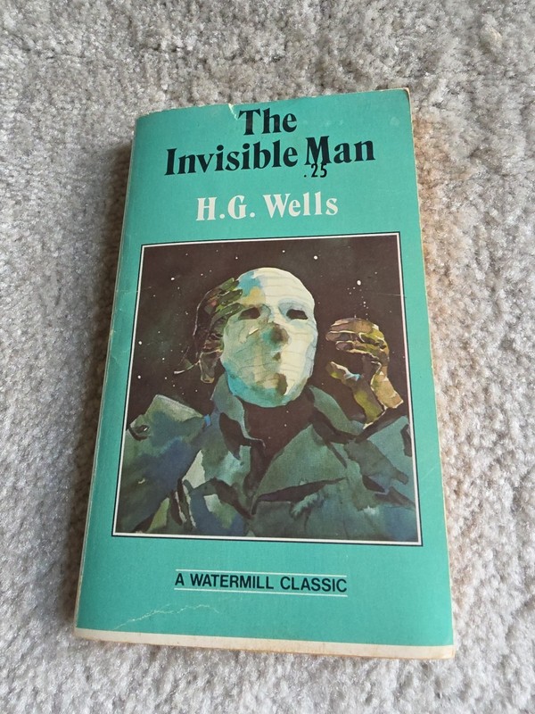 The Invisible Man – H.G. Wells (1980, Paperback) Watermill Press