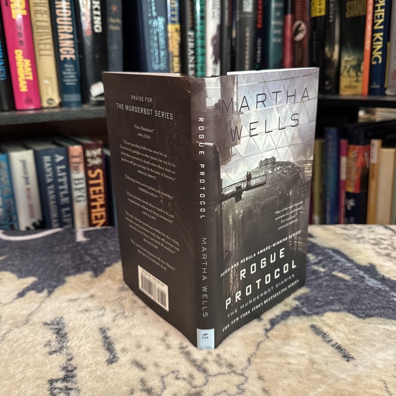 Rogue Protocol - Martha Wells (Hardcover) First Edition/Late, VG, Murderbot gallery