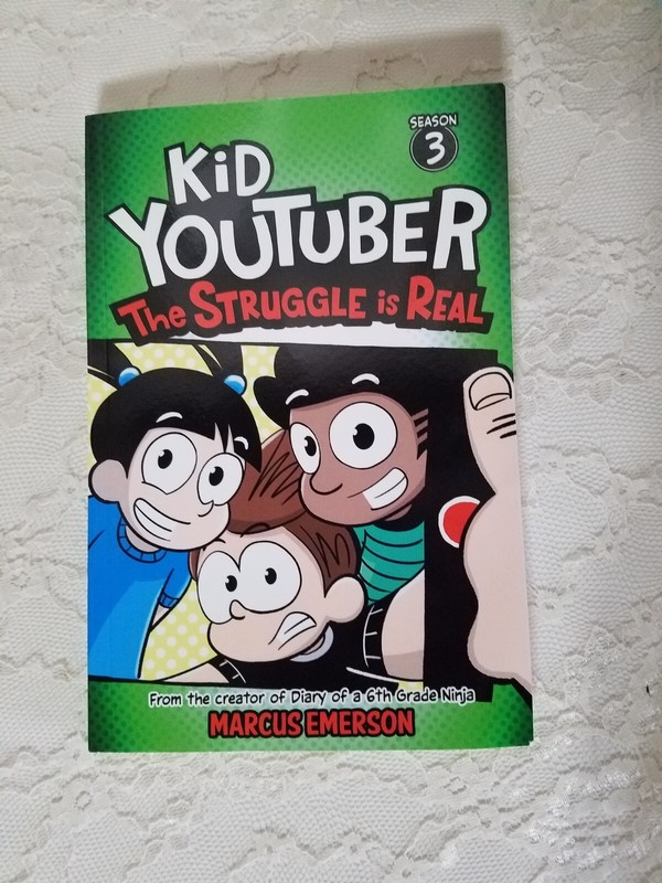 The Struggle is Real (Kid Youtuber: Season 3) by Marcus Emerson Paperback Book