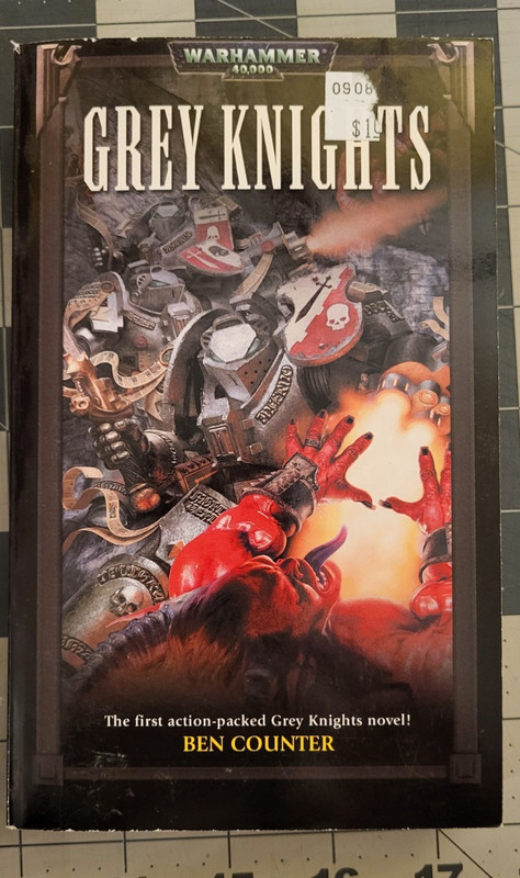Warhammer 40k: Grey Knights by Ben Counter, Black Library OOP 1st edition PB