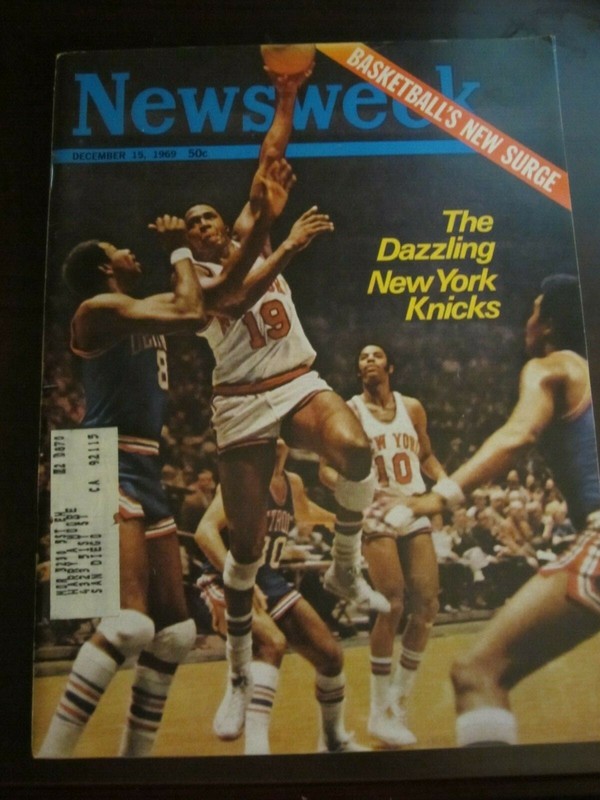 Newsweek Magazine December 1969 The Dazzling New York Knicks (A) M