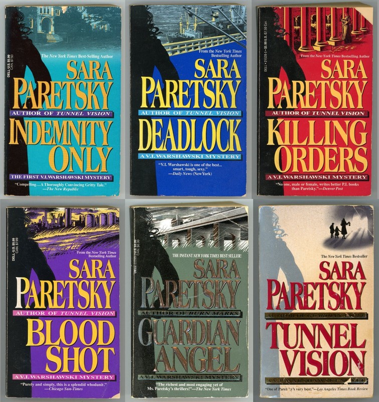 V. I. Warshawski Crime Thriller Lot of 6 Paperback by Sara Paretsky
