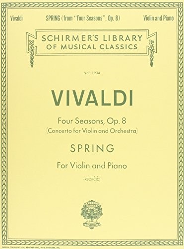 Spring Schirmer Library of Cla – GOOD