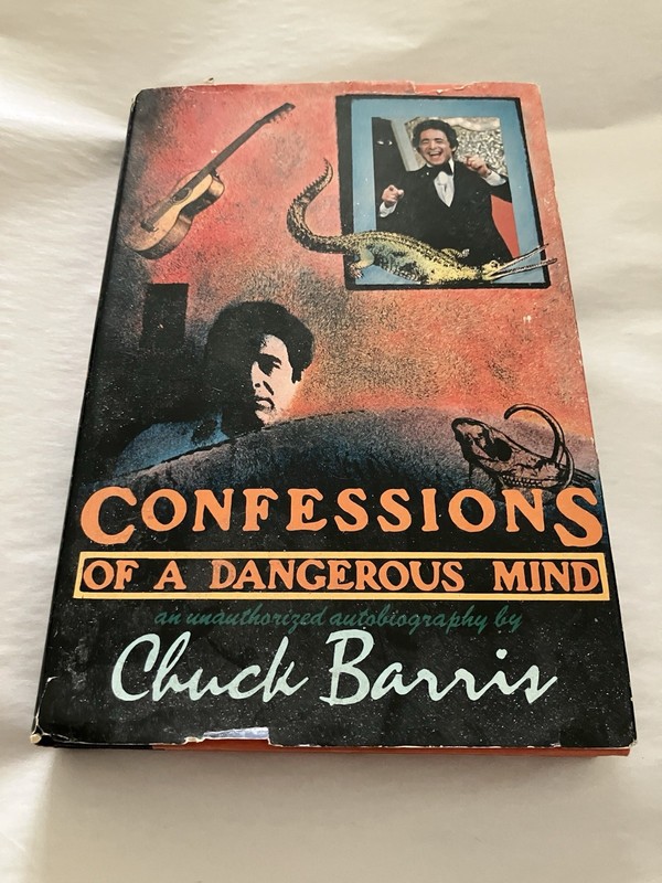 Confessions of a Dangerous Mind – Chuck Barris HC w/ DJ 1984 1st Edition Memoir