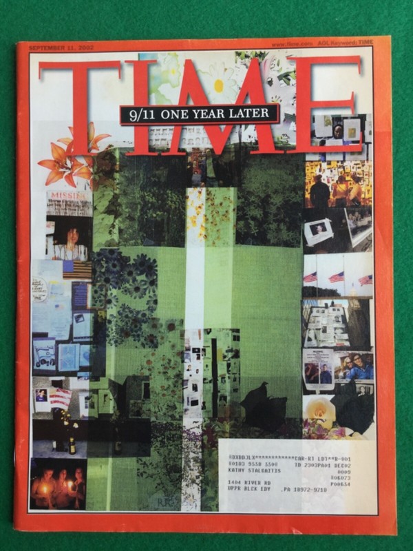 TIME Magazine, 9/11 One Year Later, Pub. 9/11/02
