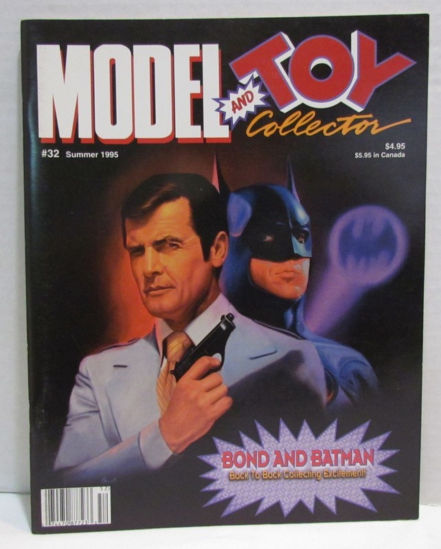 Model and Toy Collector #32, 1995 James Bond & Batman