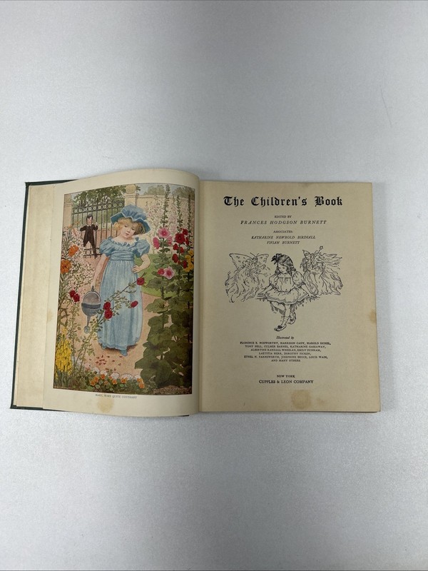 The Children's Book 1915 Frances Hodgson Burnett Illustrated Hardcover gallery