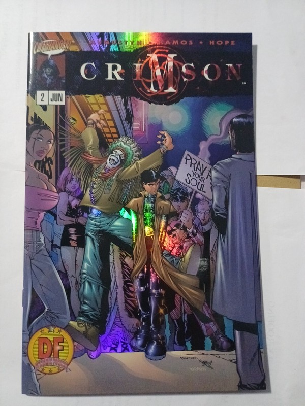 CRIMSON #2 (Cliffhanger Comics) — Dynamic Forces DF CHROME Variant
