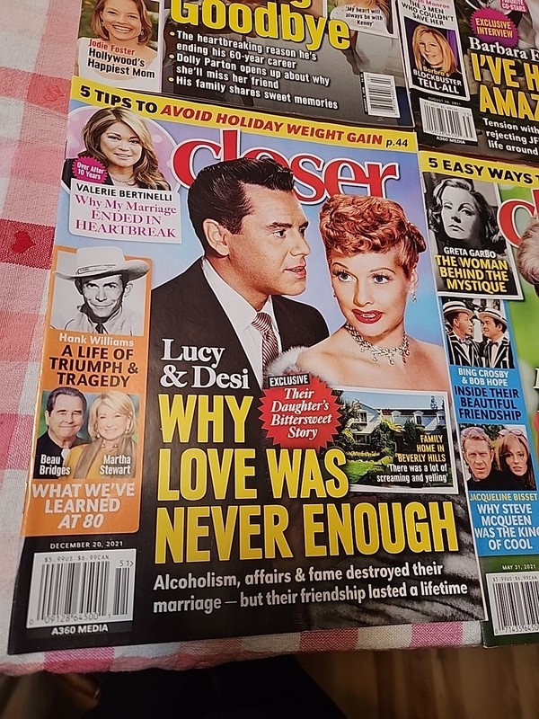 Lot Of 4 Closer Magazines. Jan. 2018, May, Aug, Dec. 2021. Very Good Condition. gallery