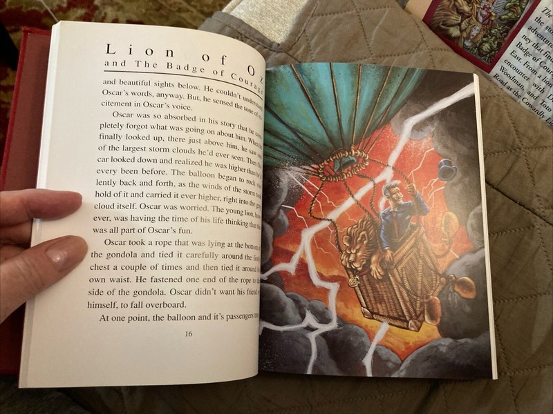 Fantasy Hardcover In DJ, Lion Of Oz by Baum, Overmountain Press 2nd 2003, NF gallery