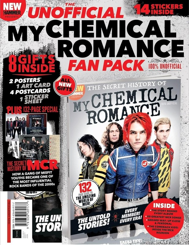 MY CHEMICAL ROMANCE FAN PACK MAGAZINE ~ NEW SEALED ~
