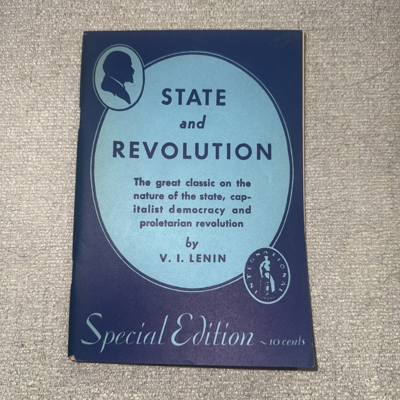 State and Revolution – V. I. Lenin – 1932 Edition 3rd Printing (100,000 Copies)