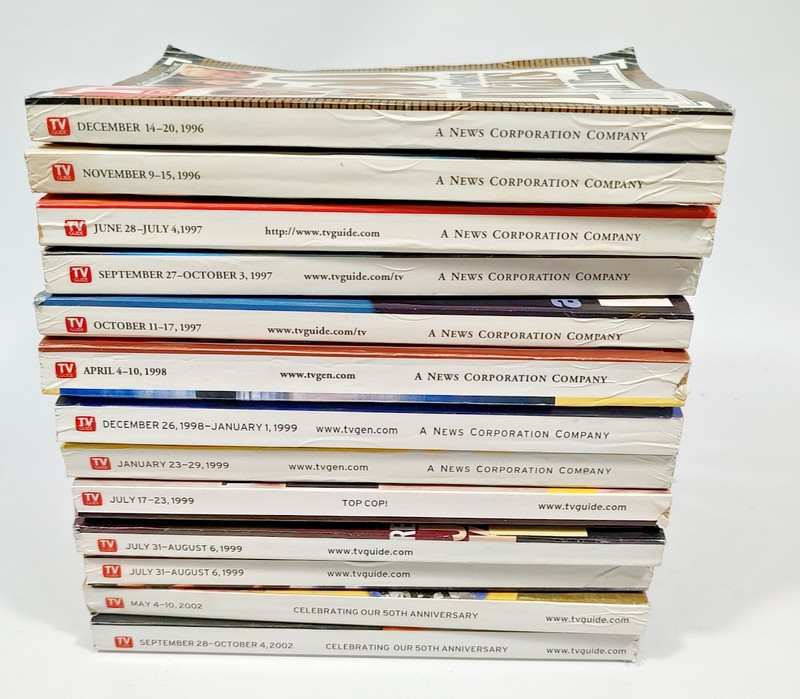 Lot 13 1990s - 2002 TV Guide(s) Drew Carry Ellen Degeneres gallery