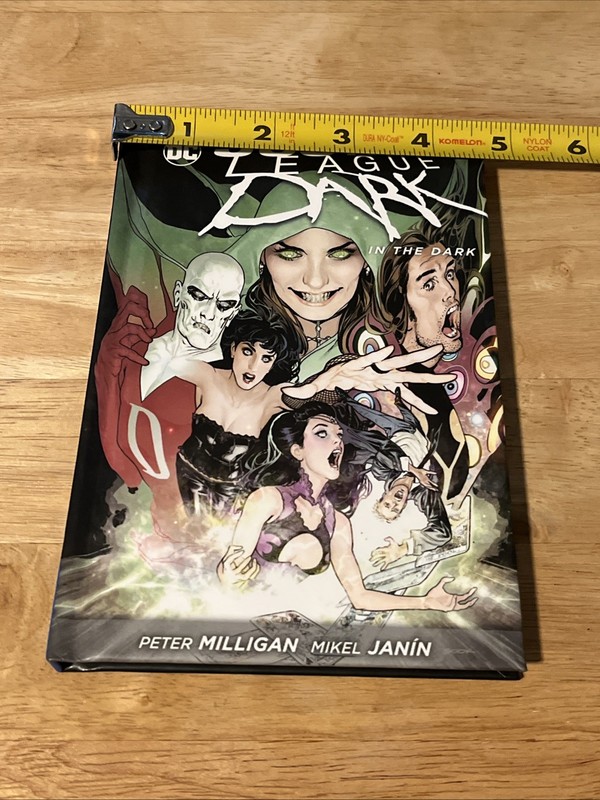 DC JUSTICE LEAGUE DARK "IN THE DARK" HARDBOUND COMIC BOOK 5"x7" 122 pages - NEW gallery