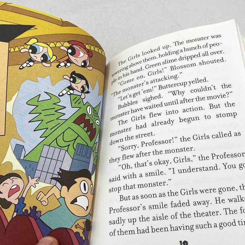 The Powerpuff Girls Book #1 Amy Rogers Paperback VTG 2000 Cartoon Network Y2K gallery