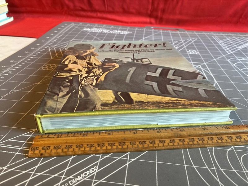 Vintage 1979 Fighter! Luftwaffe Fighter Planes And Pilots Werner Held Hardcover gallery
