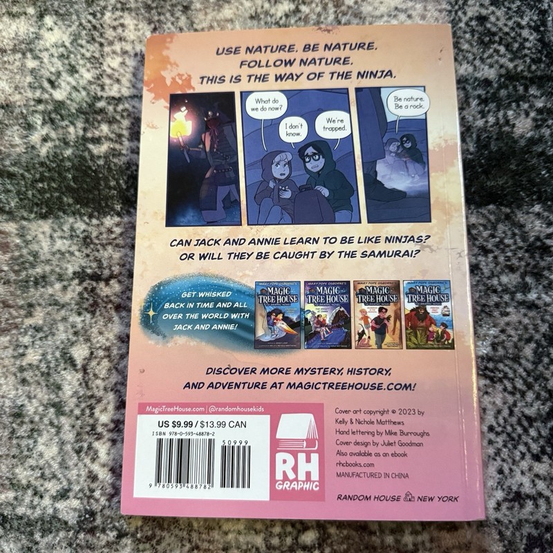 Magic Tree House Book Night Of The Ninjas Mary Pope Osborne Graphic Novel gallery