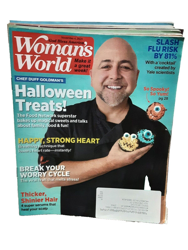 Womans World Magazine November 4 2024 Chef Duff Goldman