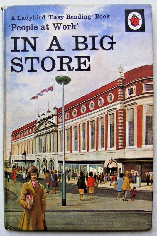 Vintage Ladybird Book – In a Big Store – 606B – 1st Ed – Very Good +FREE COVER+