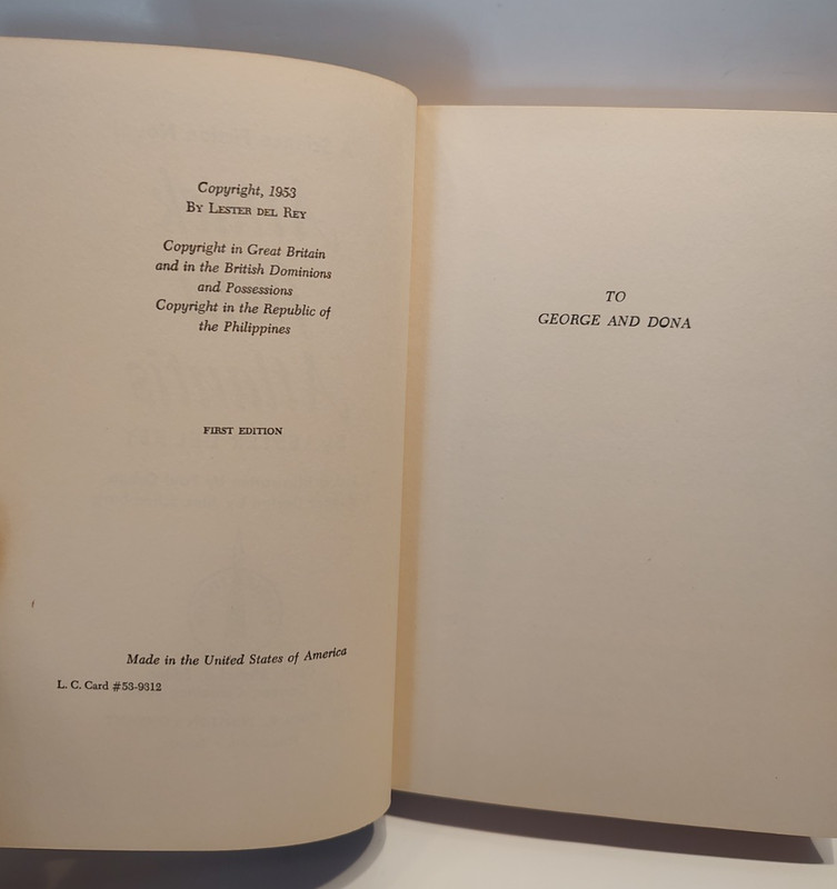 Attack from Atlantis by Lester Del Rey 1953 Winston 1st Edition Kenneth Fagg gallery