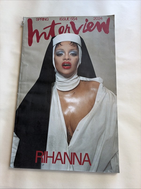 2024 INTERVIEW MAGAZINE Rihanna Spring Benny Blanco Robby Hoffman Andrew Scott
