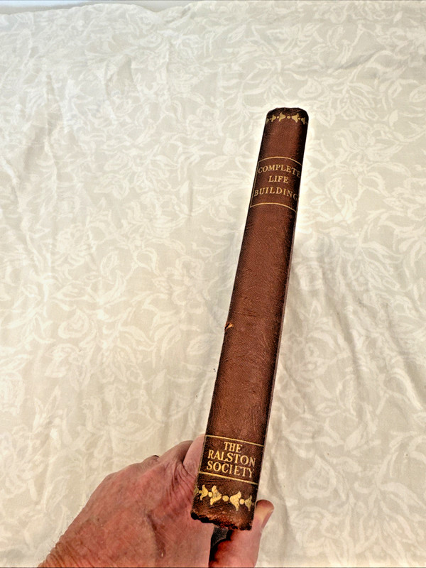Vtg Complete Life Building – 1949 Ed Ralston Health Club Hardcover 273 Pages Ill
