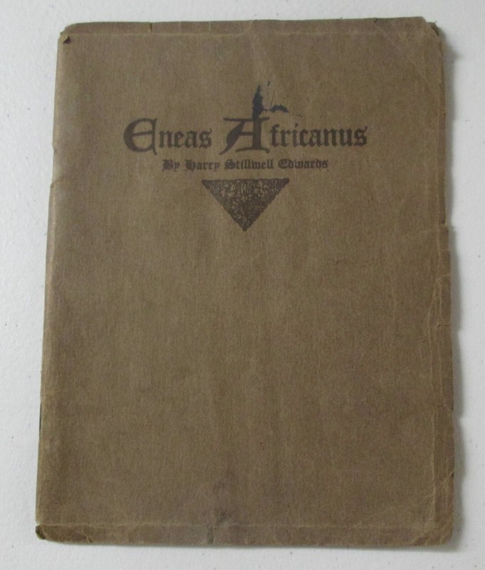 rare 1920 PB copy Eneas Africanus – racism & slavery in the old South