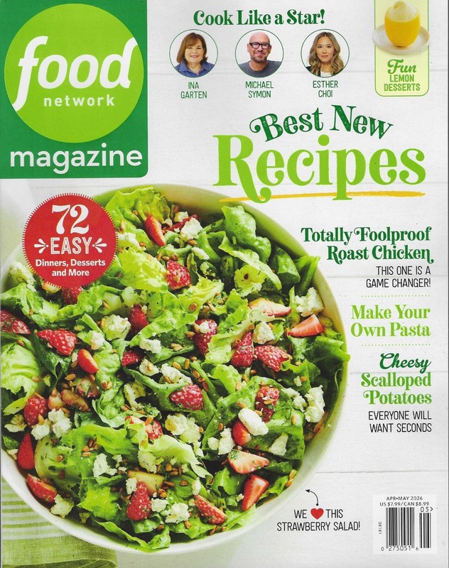 Food Network April / May 2026 Best New Recipes