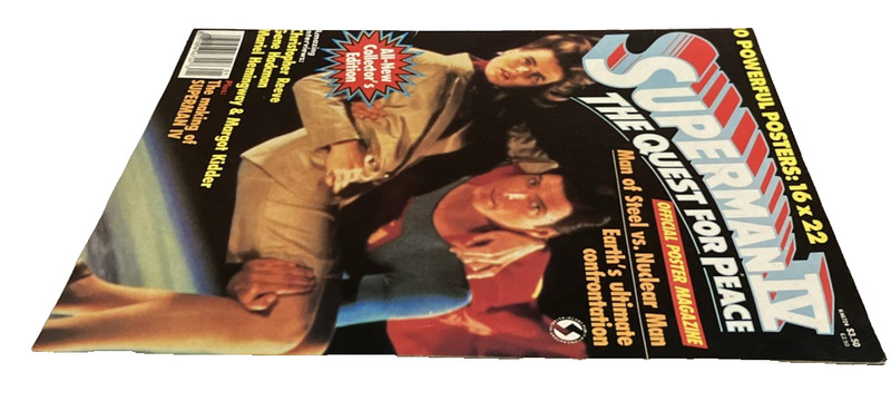 Superman IV The Quest for Peace Official Poster Mag. All New Collector's Edition gallery