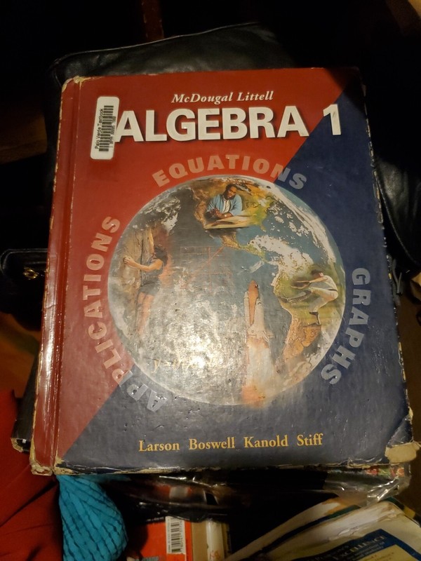Algebra 1 by Ron Larson, Lee Stiff, Laurie Boswell and Timothy D. Kanold (1999,