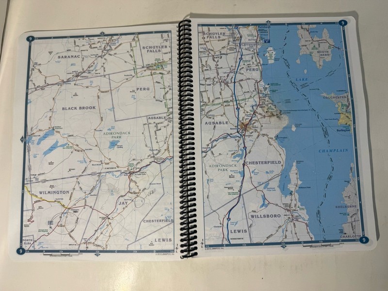 New York State Road Atlas 2012 JIMAPCO Street Guide Syracuse NY Road Map gallery