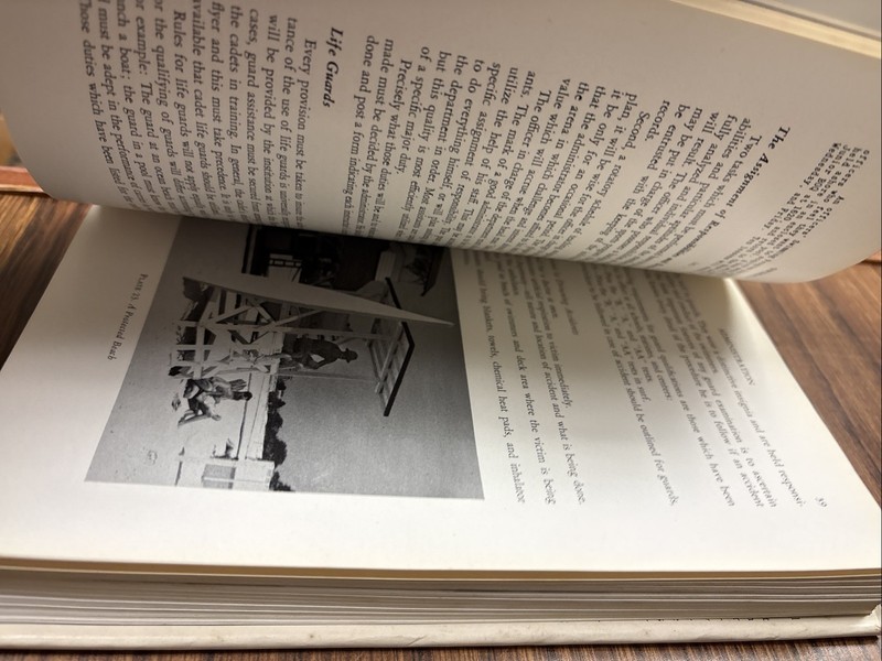 Swimming A Naval Aviation Physical Training Manual U.S. Naval Institute 1944 DJ gallery
