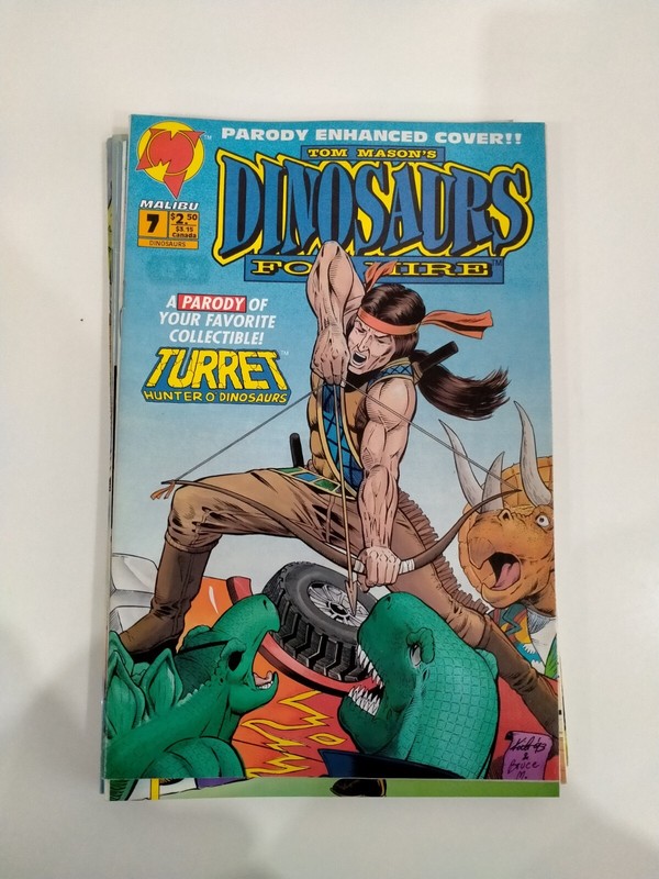 DINOSAURS FOR HIRE ISLAND & REX COMIC BOOK Bundle Lot #1 1 1 12 11 9 7 7 6 4 gallery