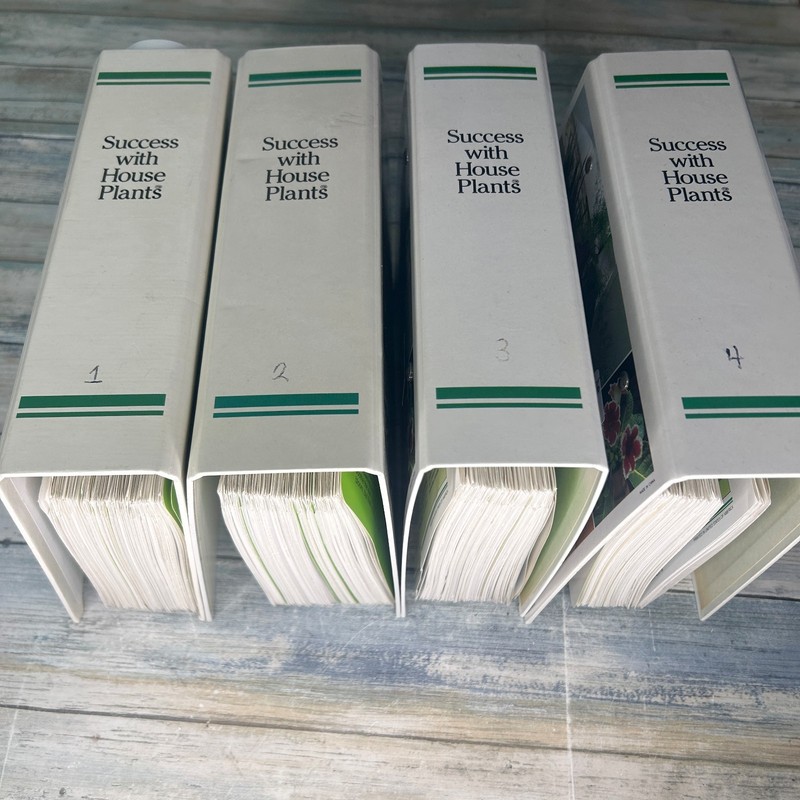 Success with House Plants 4 binders Sets 1 to 19 Plant Care Vintage gallery
