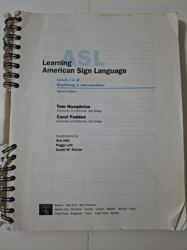 Learning American Sign Language : Beginning and Intermediate, Levels 1-2
