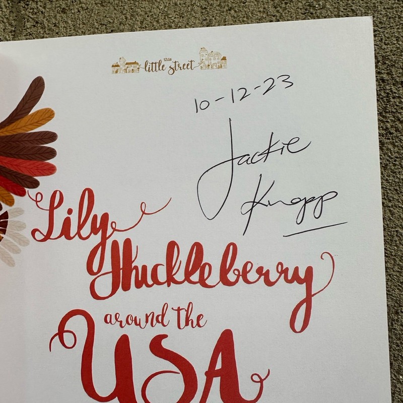 Adventures Lily Huckleberry Around the USA SIGNED By Audrey Smit & Jackie Knapp gallery