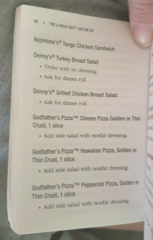 The 3-Hour Diet On the Go Pocket Book AOL’s Diet Coach by Jorge Cruise gallery