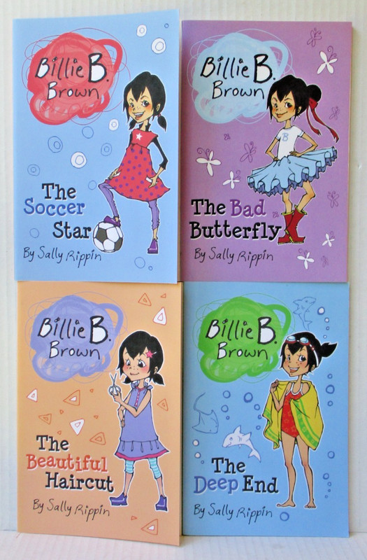 Lot Of 4 BILLIE B. BROWN Paperback Books Sally Rippin Kane Miller Publishing BB2