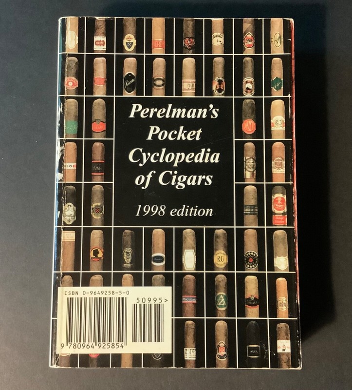 PERELMAN’S POCKET CYCLOPEDIA OF CIGARS 1998 Edition Softcover 1997 gallery