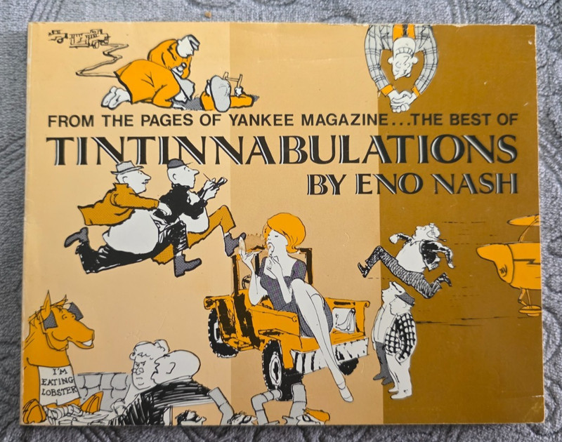 The Best of Tinnitnabulations by Eno Nash 1975 Yankee Humor PB Cartoon Americana
