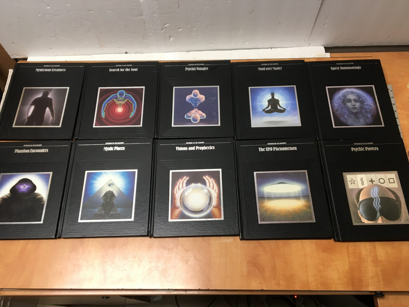 Lot of 10 Mysteries Of The Unknown HC Time Life Paranormal Books Psychic UFO’s